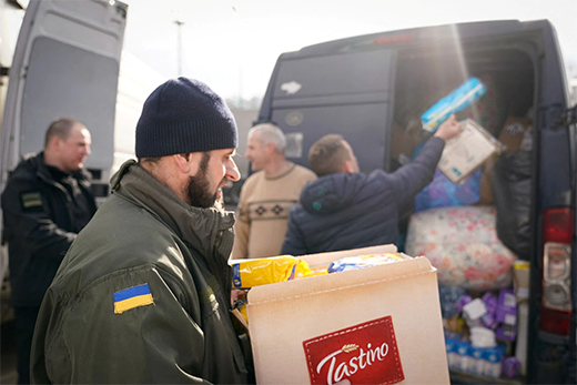 humanitarian aid for Ukraine