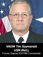Deputy SOCOM Commander VADM Tim Szymanski USN (Ret.).