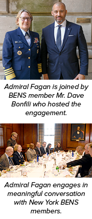 Admiral Linda Fagan, Commandant, United States Coast Guard